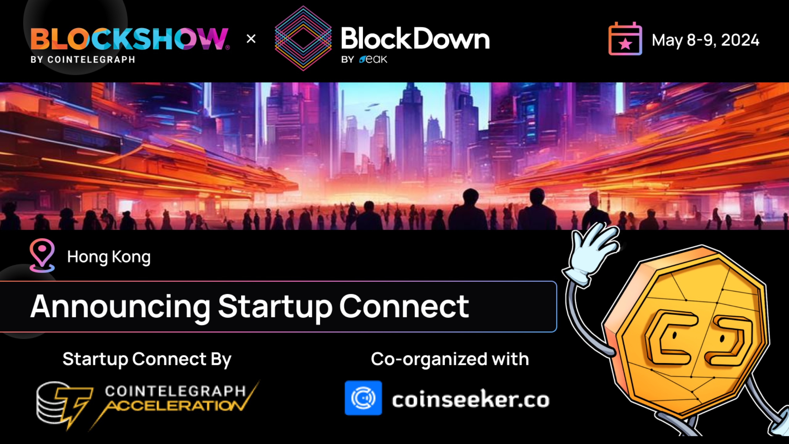 BlockShow X BlockDown Reveals Startup Connect foresight PlatoBlockchain Data Intelligence. Vertical Search. Ai.
