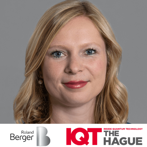 Carina Kiessling, responsable du cluster « Quantum, Photonics & Optics » pour Roland Berger, est une conférencière IQT La Haye 2024 - Inside Quantum Technology
