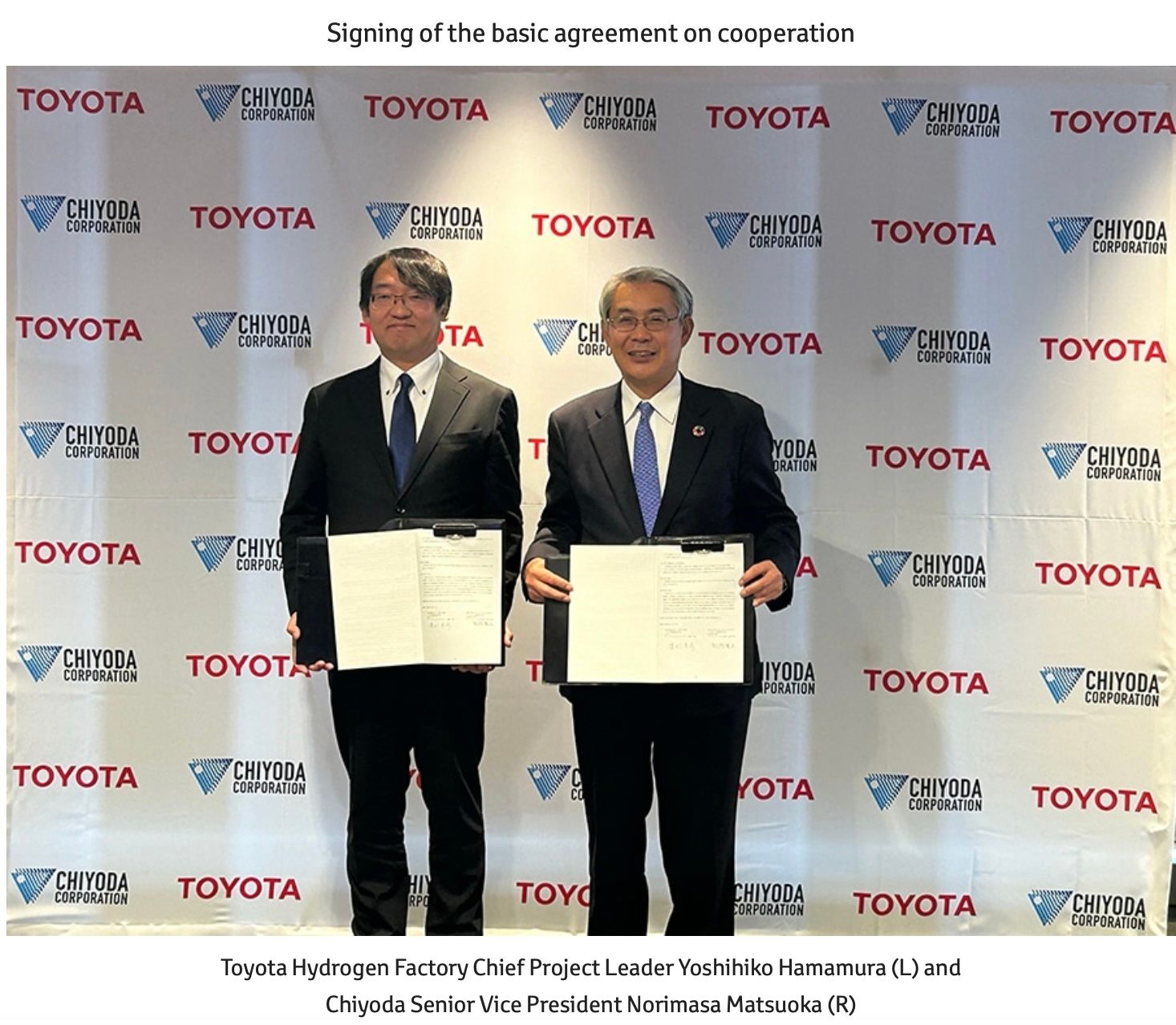 Chiyoda Corporation and Toyota Jointly Developing Large-scale Electrolysis System merits PlatoBlockchain Data Intelligence. Vertical Search. Ai.