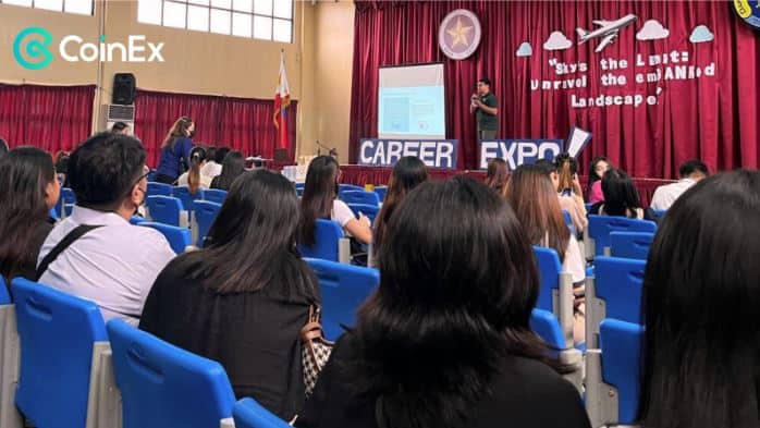 Фото до статті - Coinex просуває освіту з питань блокчейну на PUP San Juan Career Expo