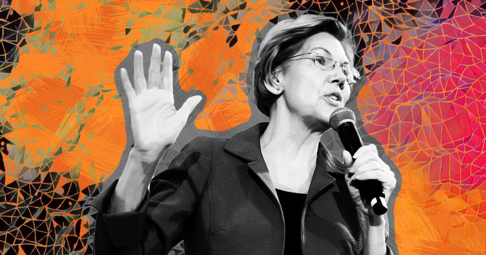 Elizabeth Warren søker angivelig donasjoner i forventning om kryptoutfordrer