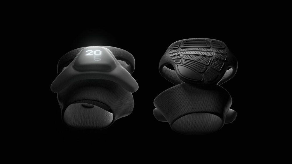 Fitness Startup Vi Ingin Anda Membangun Otot dengan Sarung Tangan & Headset XR-nya