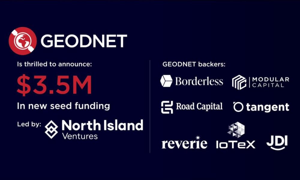 A GEODNET 3.5 millió dollárt gyűjt a világ legnagyobb valós idejű kinematikai hálózatának kiépítésére