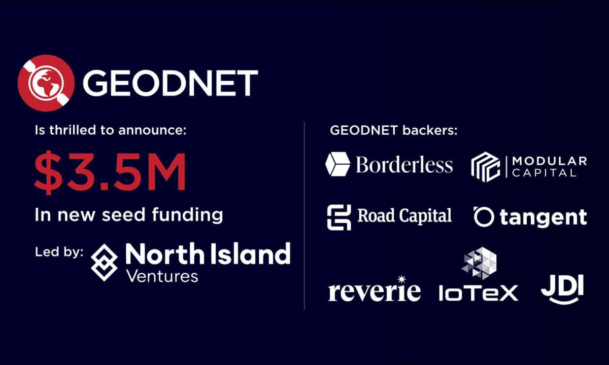 GEODNET sammelt 3.5 Millionen US-Dollar für den Aufbau des weltweit größten Echtzeit-Kinematiknetzwerks PlatoBlockchain Data Intelligence. Vertikale Suche. Ai.
