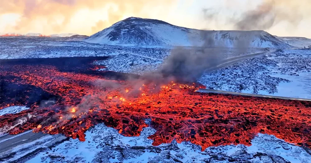 科学家对冰岛火山喷发的救生预测揭秘广达杂志