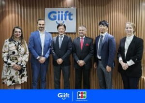 A JCB együttműködik a Giifttel, hogy a JCB különleges ajánlatait kínálja az Egyesült Arab Emírségekbe érkező turistáknak