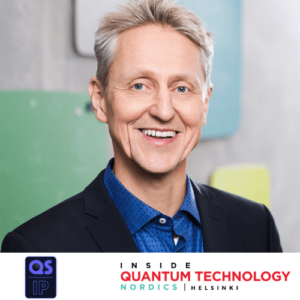 Johan Felix, Quantum Sweden Innovation Platformin (QSIP) johtaja, on vuoden 2024 IQT Nordics Speaker - Inside Quantum Technology
