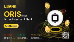 Az LBank Exchange listázza az ORIS-t (Oris)