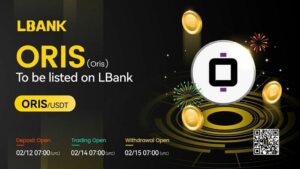 Биржа LBank проведет листинг ORIS (Oris) 14 февраля 2024 г.