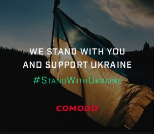 رسالة من الرئيس التنفيذي لشركة Comodo | نحن نقف وندعم أوكرانيا