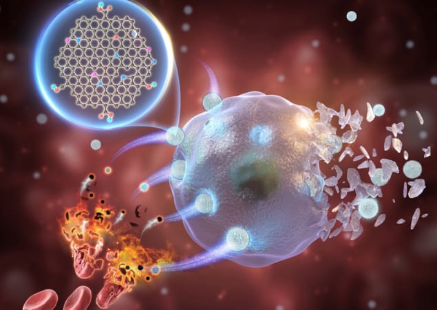Les points quantiques de graphène sans métal montrent un potentiel pour le traitement du cancer – Physics World