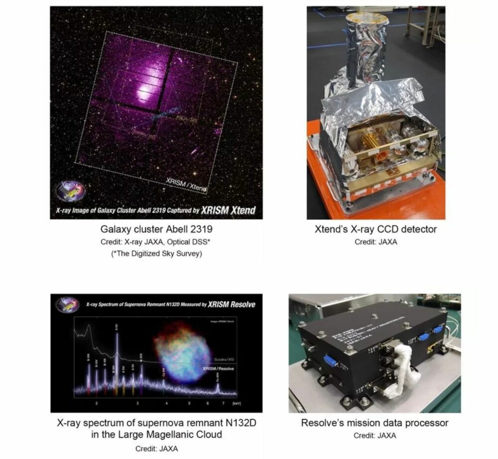 MHI contribuisce al successo dell'acquisizione delle prime immagini di osservazione da parte del satellite di missione per imaging e spettroscopia a raggi X "XRISM" di JAXA
