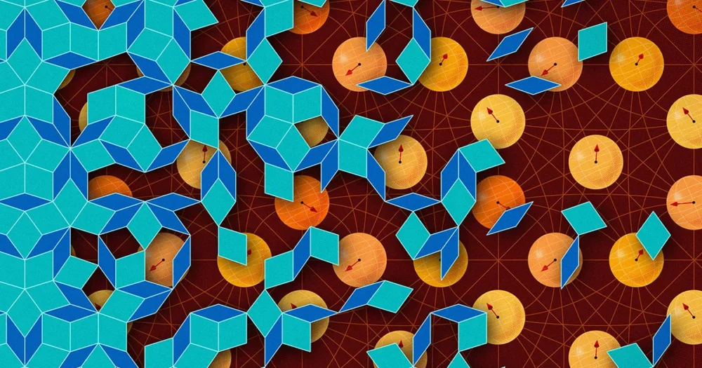Los mosaicos que nunca se repiten pueden salvaguardar la información cuántica | Revista Quanta