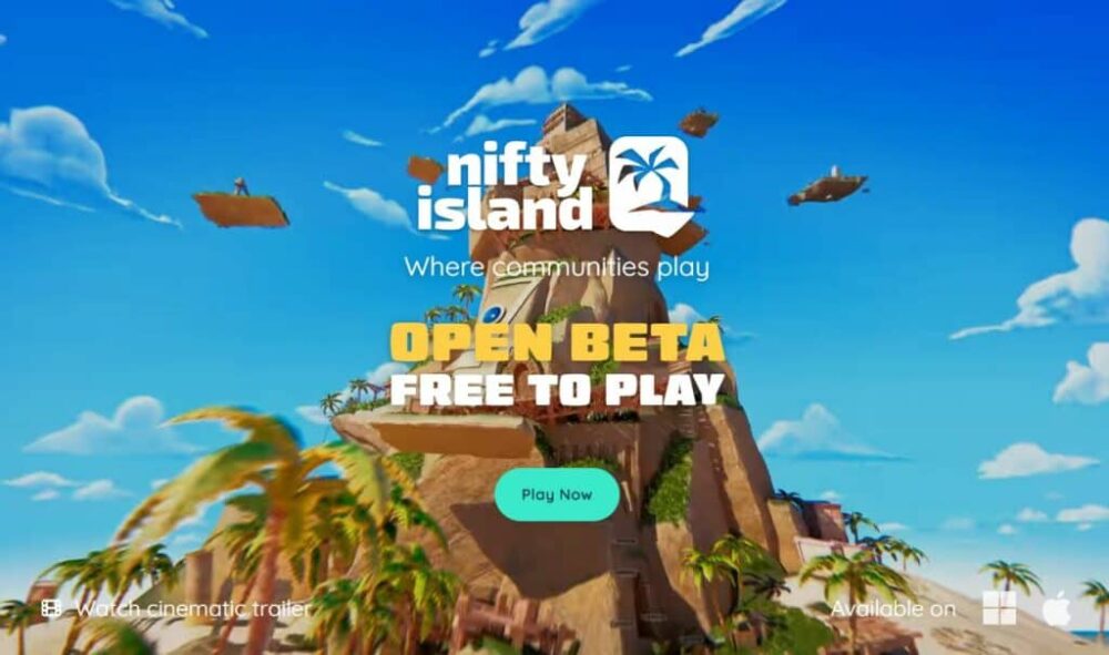 Nifty Island Play-to-Airdrop ガイド | Web3 の Roblox? |ビットピナス