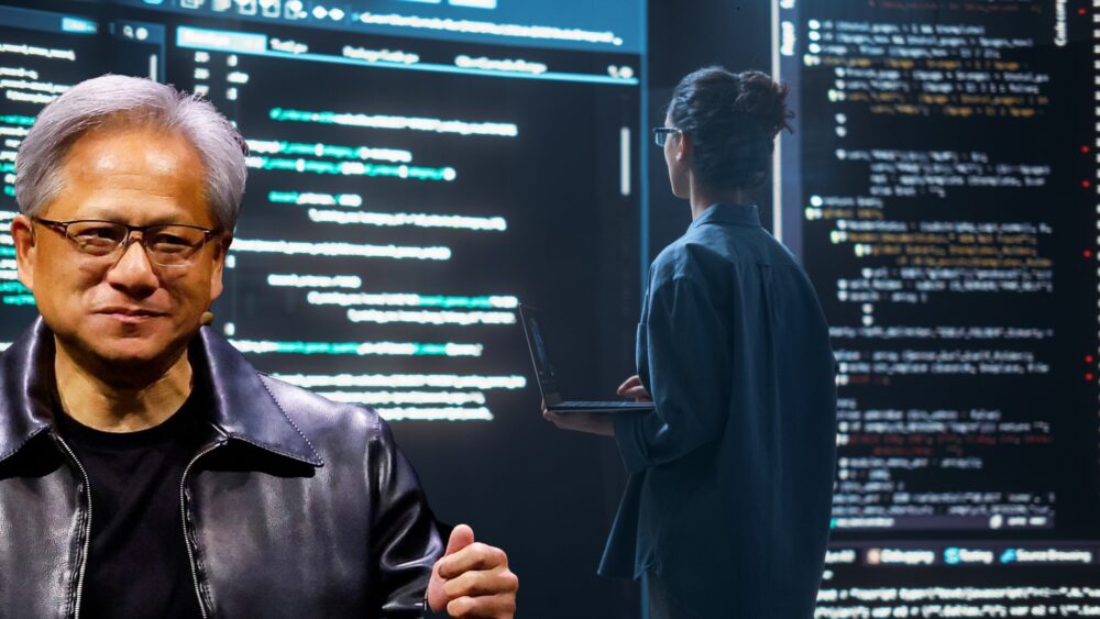 Nvidias vd Jensen Huang förutser AI-påverkan på kodningsjobb