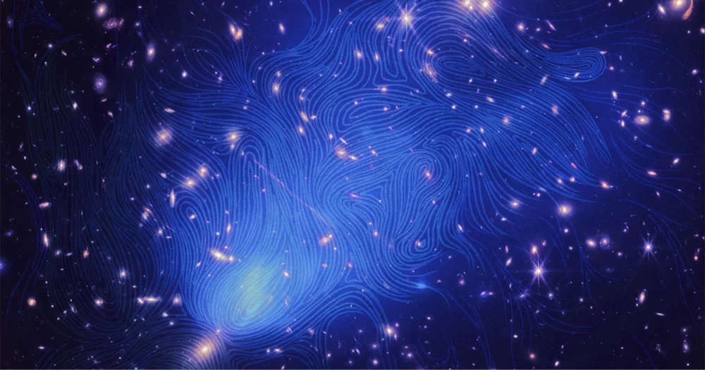 Radyo Haritaları Evrenin En Büyük Manyetik Alanlarını Ortaya Çıkarabilir | Quanta Dergisi
