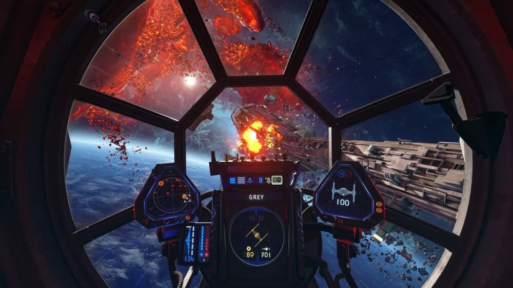 Star Wars: Squadrons bénéficie d'une réduction importante sur SteamVR et PSVR