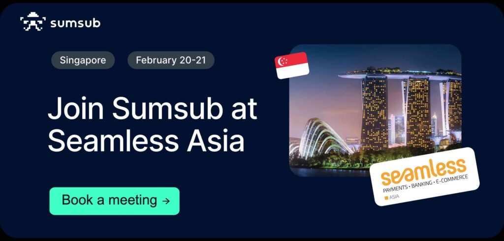 Sumsub naadloze Azië-banner
