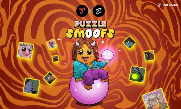 Taki Games وNFT Studio Two3 Labs تطلقان لعبة "Puzzle Smoofs" لتعزيز التبني السائد لـ Web3