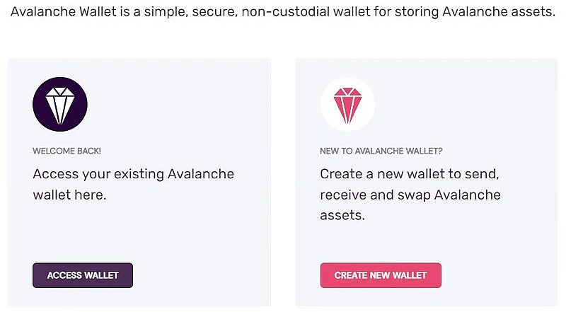 Avalanche Web Wallet - ארנקי קריפטו מובילים של Coinrabbit https://coinrabbit.io/wallet/