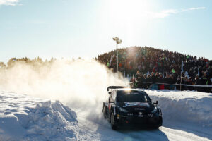 TOYOTA GAZOO Racing slutter stærkt på svensk sne