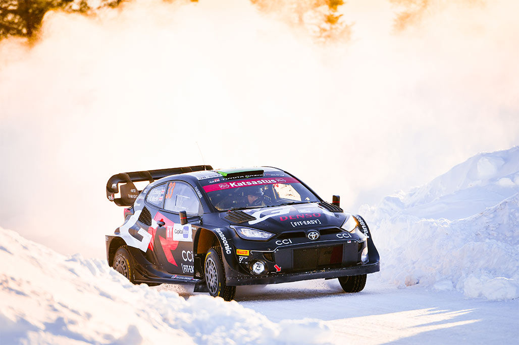 TOYOTA GAZOO Racing affronta la spettacolare PlatoBlockchain Data Intelligence sulla neve del WRC. Ricerca verticale. Ai.