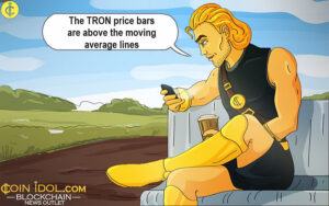 Восходящий тренд цен на TRON продолжается на уровне ниже $0.14