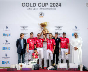 يو اس بولو اسن. هي شريك الملابس الرسمي لكأس دبي الذهبية للبولو 2024