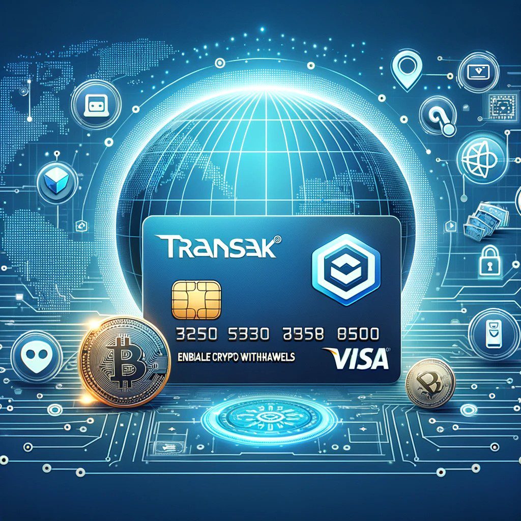 visa-cartão de débito-transak