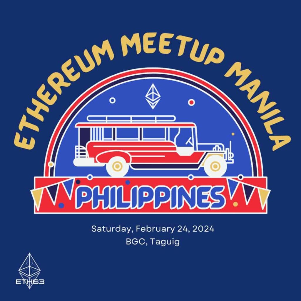 รูปภาพสำหรับบทความ - [ซีรี่ส์สัมภาษณ์ Web3] ETH63 ตั้งใจขับเคลื่อนการเติบโตของ Ethereum ในฟิลิปปินส์อย่างไร