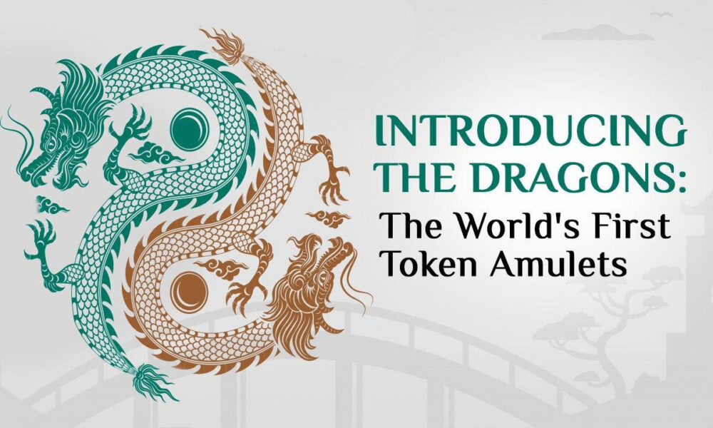 I primi amuleti simbolici al mondo, The Dragons, debuttano durante le celebrazioni del Capodanno cinese