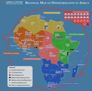 아프리카, 주요 선거 연도 동안 온라인 허위 정보 캠페인에 대처