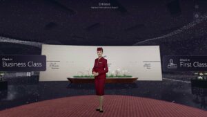Ospitalità AI nei cieli mentre Qatar Airways debutta con l'equipaggio digitale
