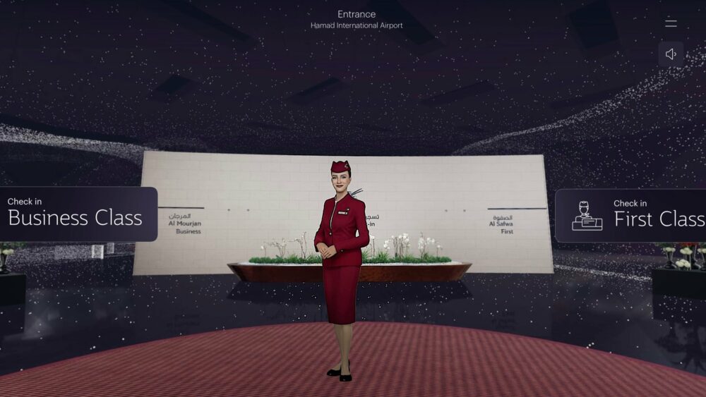 AI Hospitality in Skies כמו קטאר איירווייס מציגה לראשונה צוות דיגיטלי