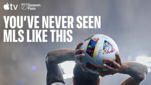 Apple pubblica uno straordinario cortometraggio coinvolgente sui playoff MLS del 2023 su Vision Pro