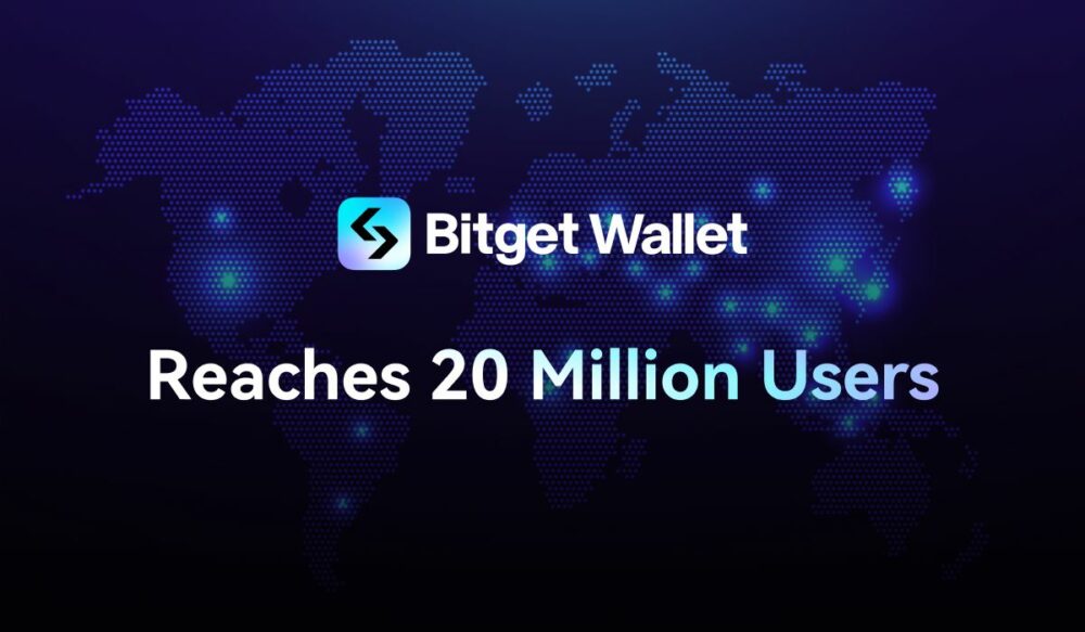 Bitget Wallet on saavuttanut 20 miljoonaa käyttäjää ja noussut neljänneksi suurimmaksi maailmanlaajuiseksi Web3-lompakoksi
