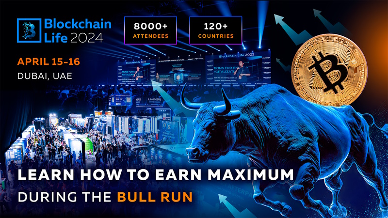 Blockchain Life Forum 2024 in Dubai: find out how to make the most of the current Bull Run - CryptoCurrencyWire legendary PlatoBlockchain Data Intelligence. Vertical Search. Ai.