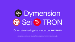 Bonded Staking for DYM, SEI and TRX starts now