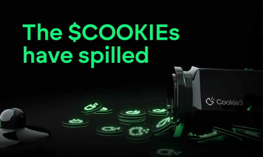 Cookie3 MarketingFi 生态系统代币、$COOKIE 将在 ChainGPT Pad 和 Polkastarter 上推出