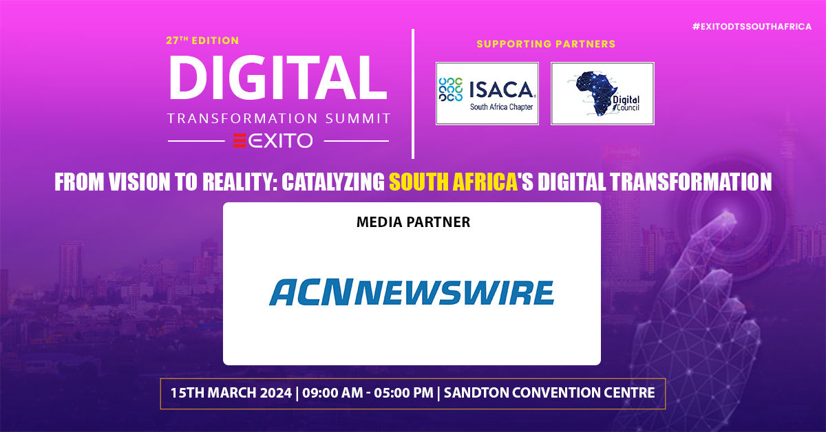 Digital Transformation Summit 2024 se pregătește să redefinească peisajul tehnic al Africii de Sud PlatoBlockchain Data Intelligence. Căutare verticală. Ai.