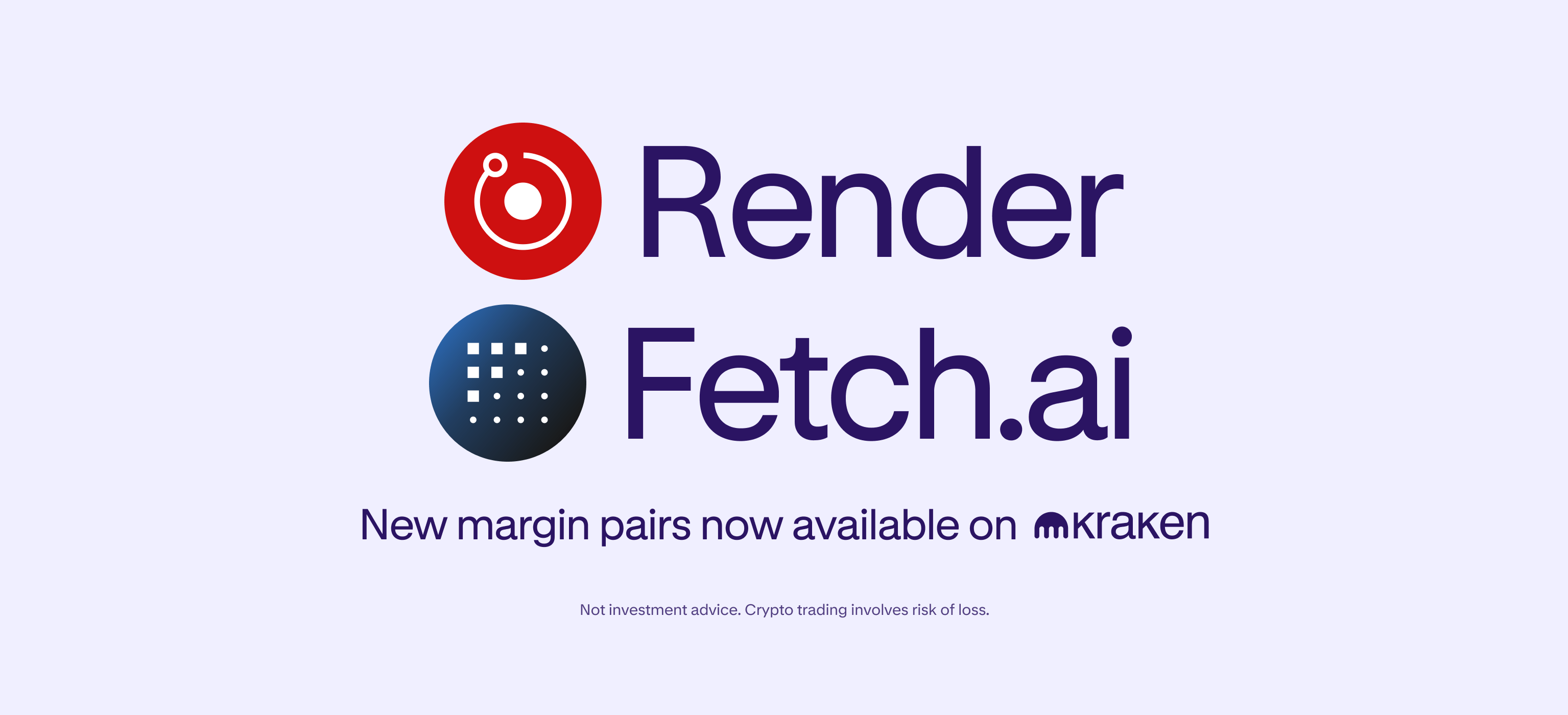 Розширені пари маржин доступні для RNDR і FET!