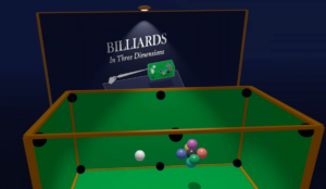 Inventive Spatial Billiards Concept Hits Quest App Lab