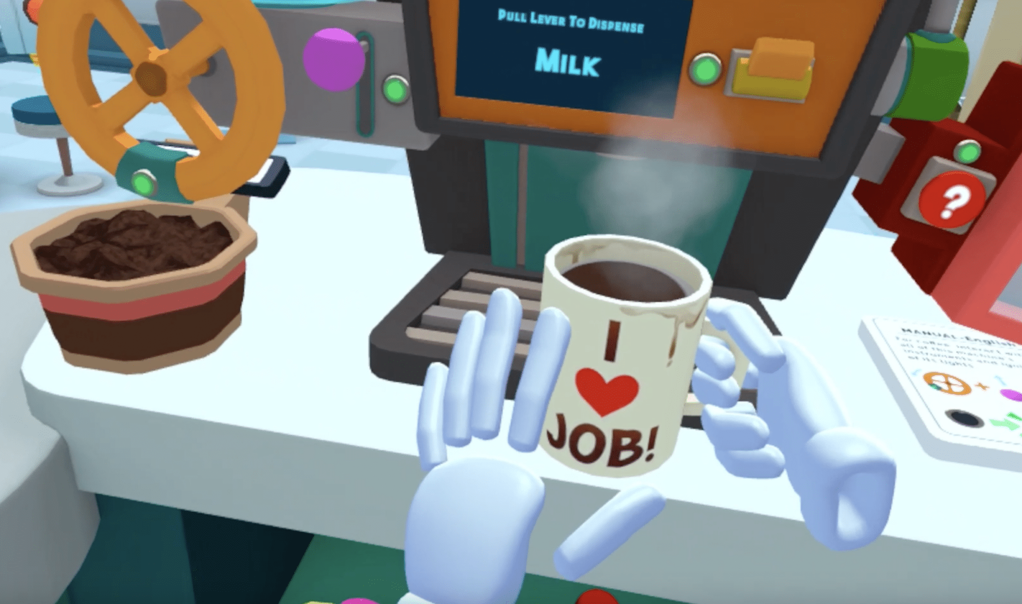 Les développeurs de Job Simulator disent qu'ils se sentent « justifiés » par l'approche d'Apple Vision Pro en matière d'intelligence des données VR PlatoBlockchain. Recherche verticale. Aï.