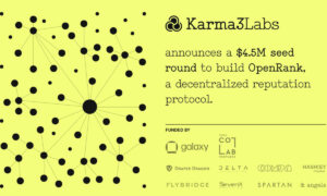 تجمع Karma3 Labs جولة تمويلية أولية بقيمة 4.5 مليون دولار بقيادة Galaxy وIDEO CoLab لبناء OpenRank، وهو بروتوكول سمعة لامركزية - The Daily Hodl