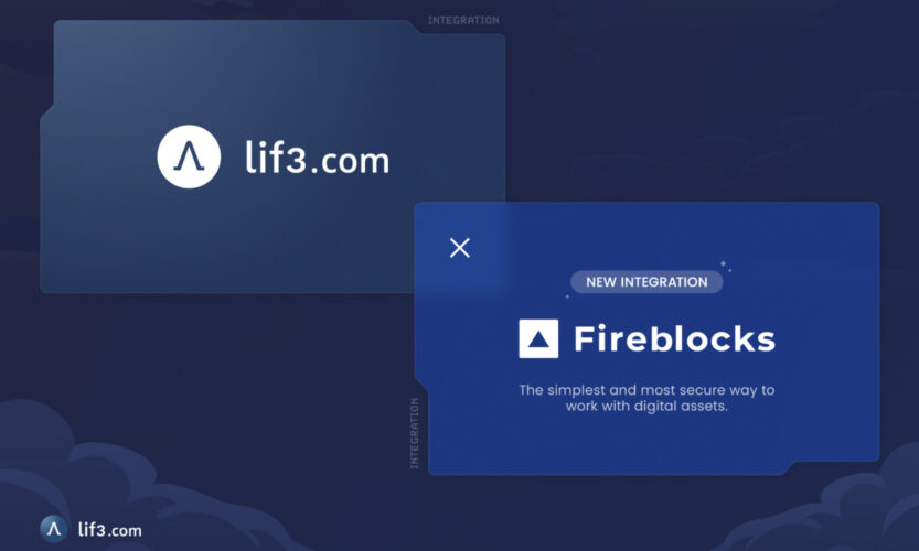 LIF3.com integrates Fireblocks to elevate safety and security in next-generation consumer DeFi British Virgin PlatoBlockchain Data Intelligence. Vertical Search. Ai.