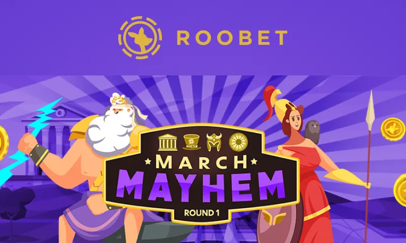 March Mayhem Madness Unleashed at Roobet | BitcoinChaser