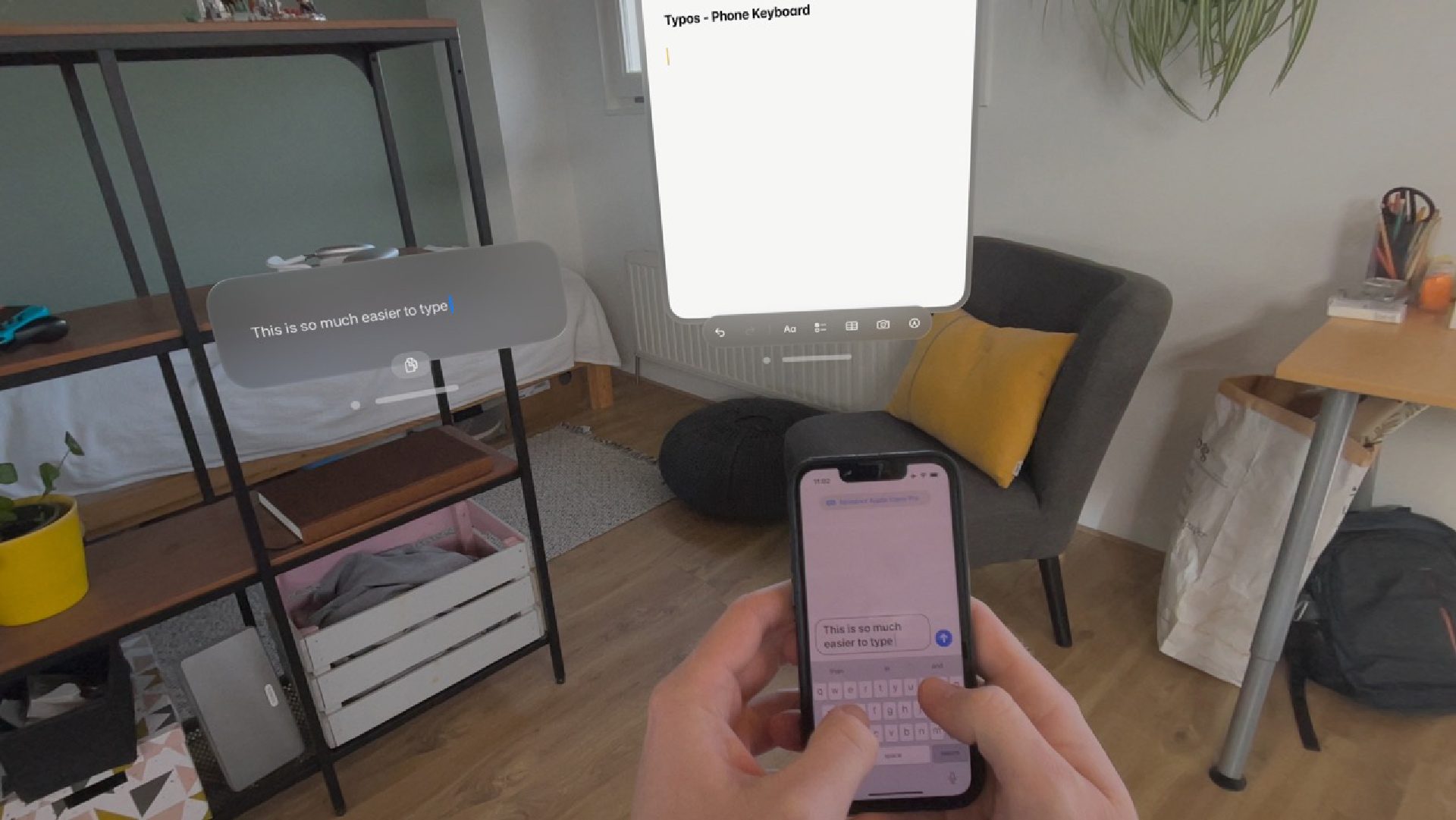 New Vision Pro App Brings Faster Input by Using iPhone Keyboard mixed reality PlatoBlockchain Data Intelligence. Vertical Search. Ai.