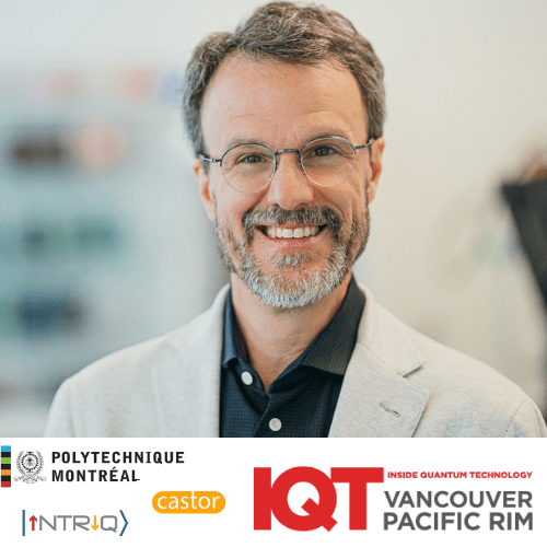 Nicolas Godbout, director de Ingeniería Física de Polytechnique Montréal, director del Instituto Transdisciplinario de Información Cuántica (INTRIQ) y cofundador de Castor Optics, es el presidente de la conferencia IQT Vancouver/Pacific Rim 2024 - Inside Quantum Technology
