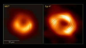 עכשיו אנחנו יכולים לראות את המערבולת המגנטית סביב החור השחור הסופר-מאסיבי של הגלקסיה שלנו