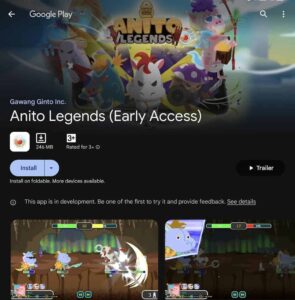 Anito Legends desarrollado por PH ya está disponible en Google Play | BitPinas